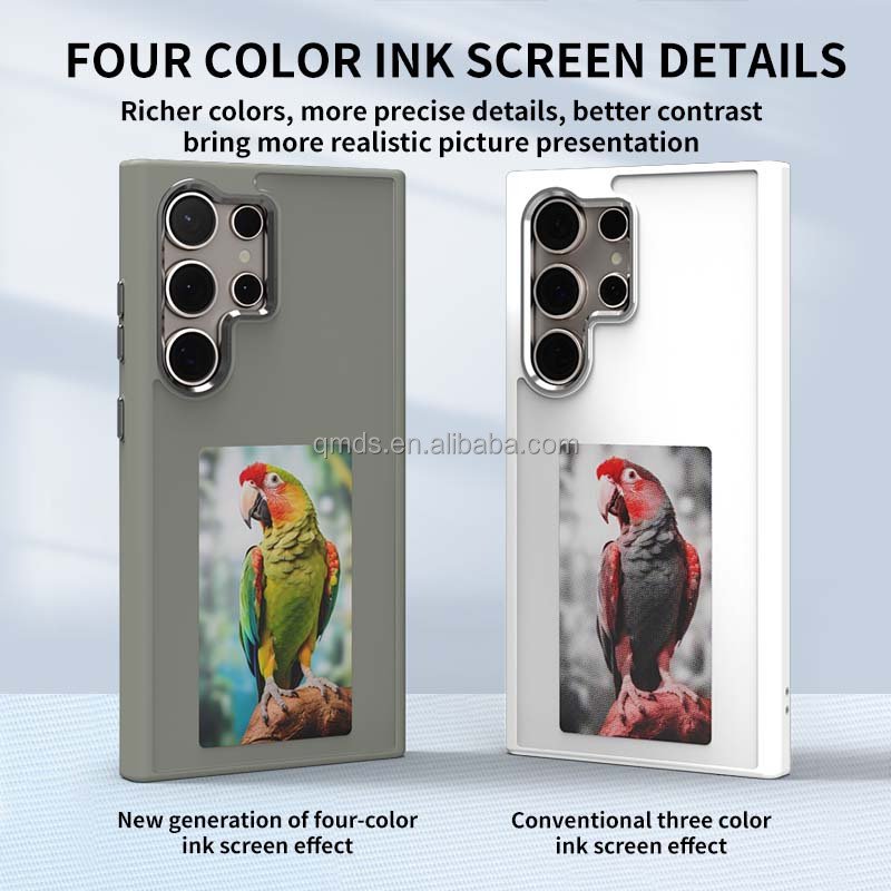 2024 New designer Nfc Smart e-Ink screen display phone case cover for Samsung s24plus S24 ultra Mobile phone case