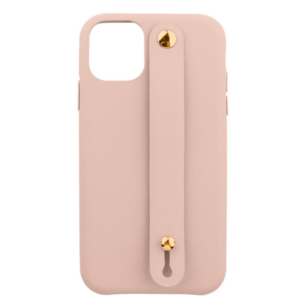 Custom name metal letter strap leather mobile phone case for iphone 13 pro max