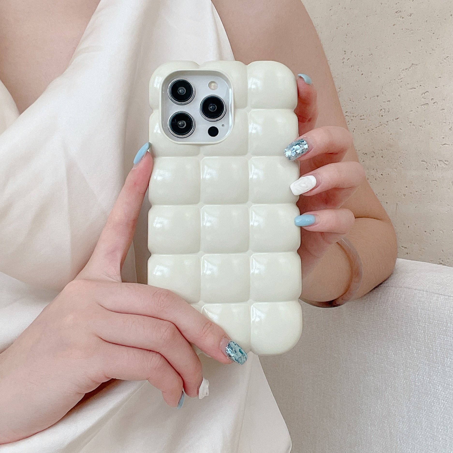 Solid Color Macaron Egg Boy Female Phone Case for iphone 11 12 13 14 15Pro Max Cell Cover funda