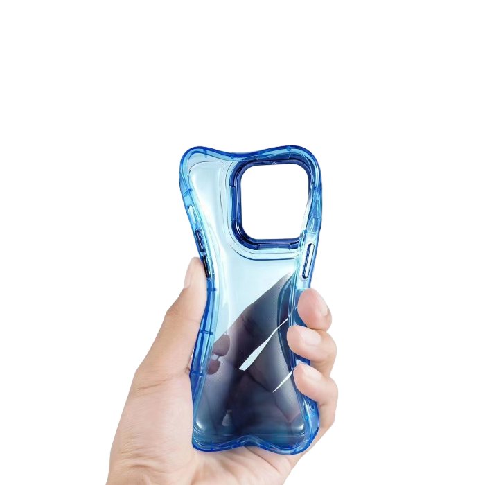 1.5mm Transparent TPU Electroplated Lens Frame Anti Drop Phone Case for iphone 15
