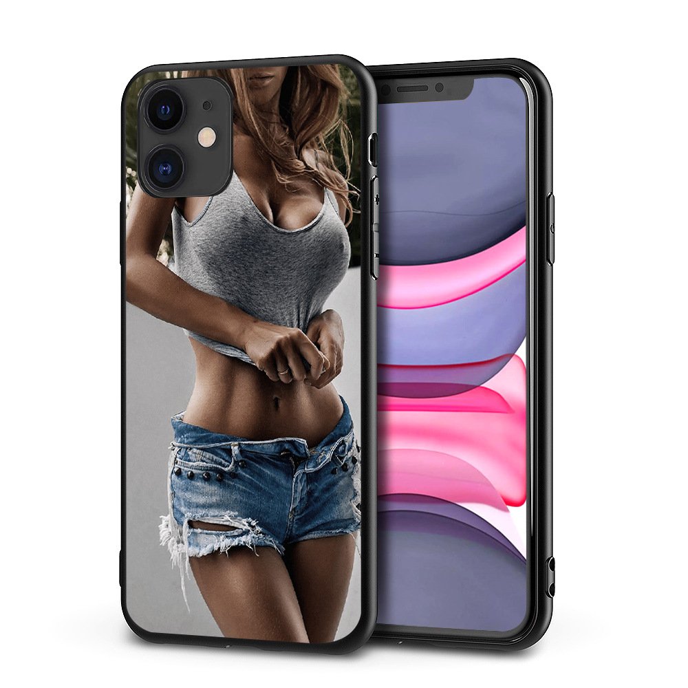 2023 Sexy Foreign Trade New Tattoo Girl Fitness Trend Male Phone Case for iPhone 15 14 13 12 11 XR 8 7 Pro Max