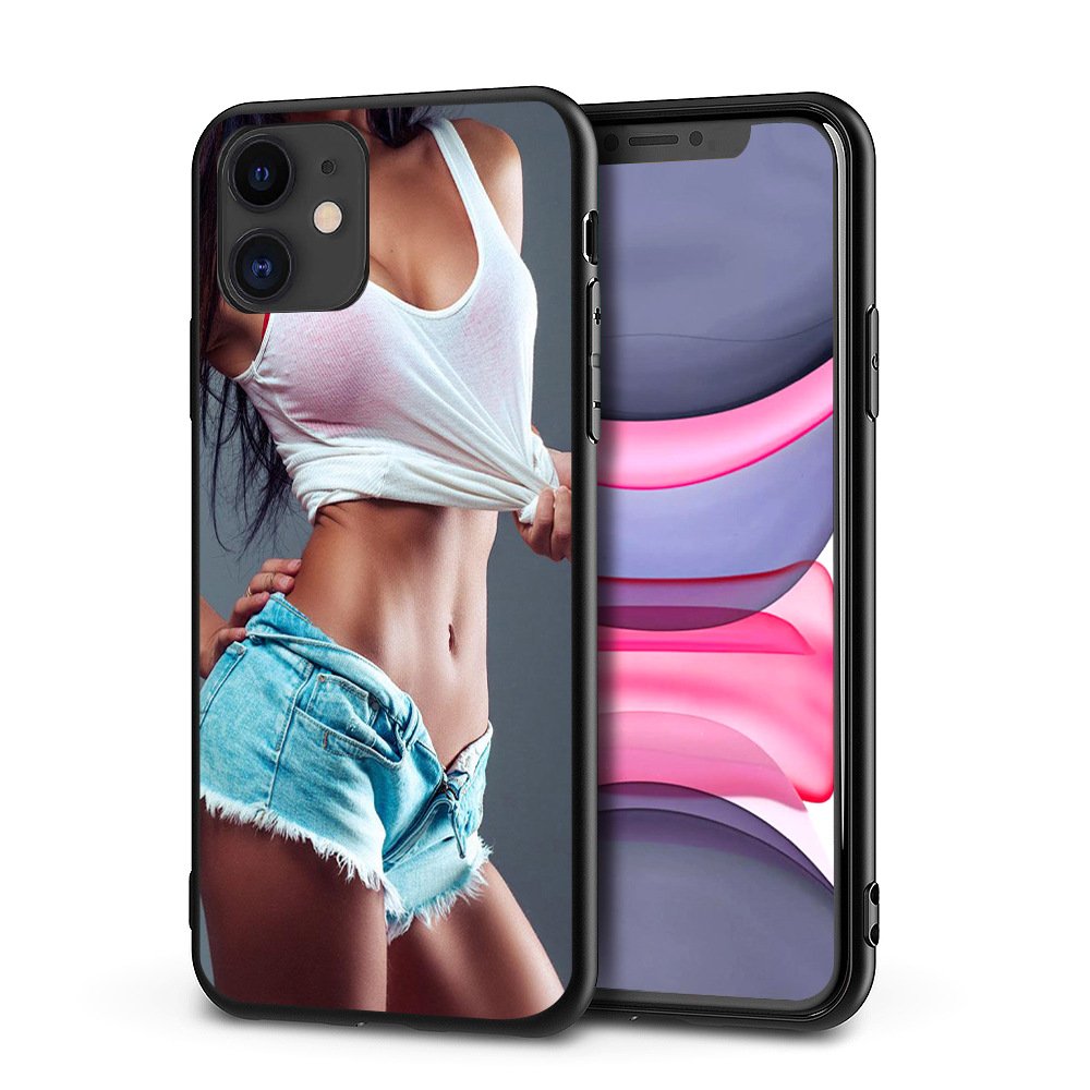 2023 Sexy Foreign Trade New Tattoo Girl Fitness Trend Male Phone Case for iPhone 15 14 13 12 11 XR 8 7 Pro Max