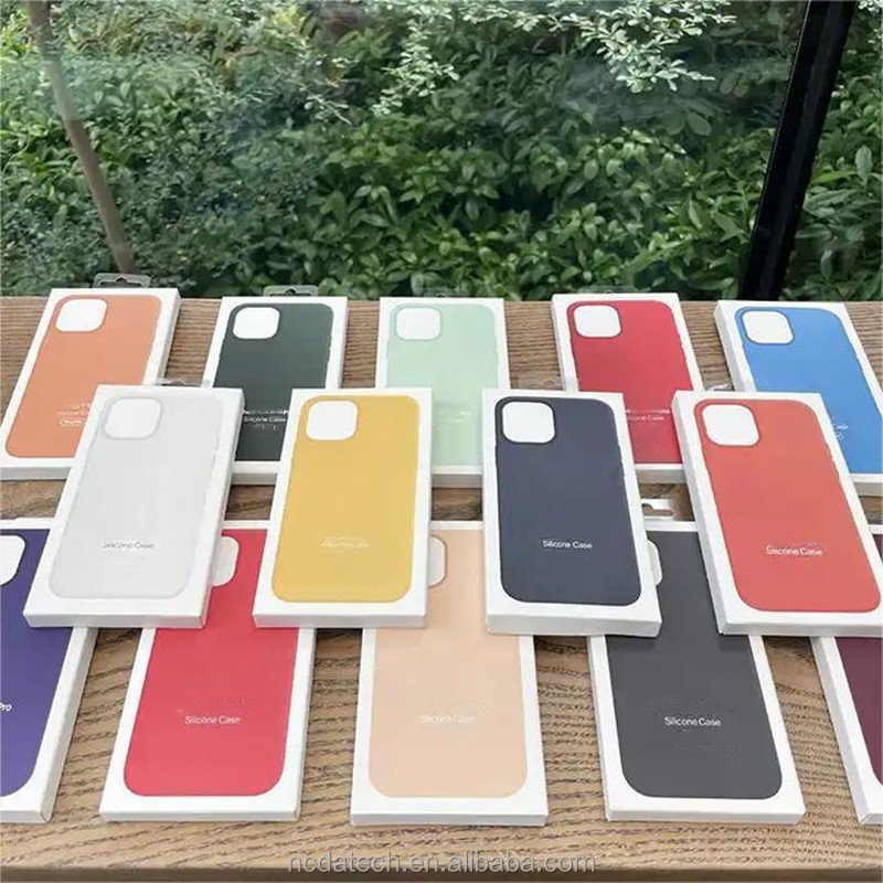 Magnetic Wireless Charging protect silicon cover phone back cover Liquid Silicone Case For iPhone 16 15 14 Pro Max 13 12