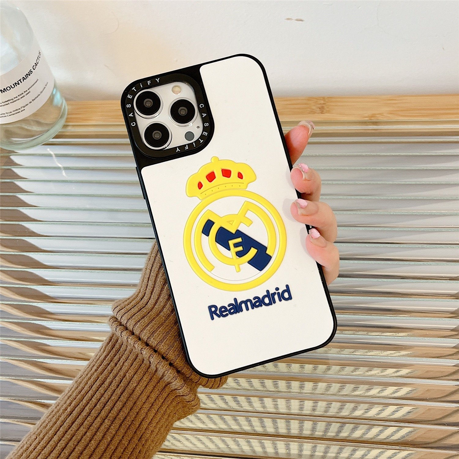 Luxury 3D Silicone Anti-drop Rubber Football Team Mobile Phone Case Cover For Iphone 16 Pro Max 16 Plus 16 Pro 16 15 14 13
