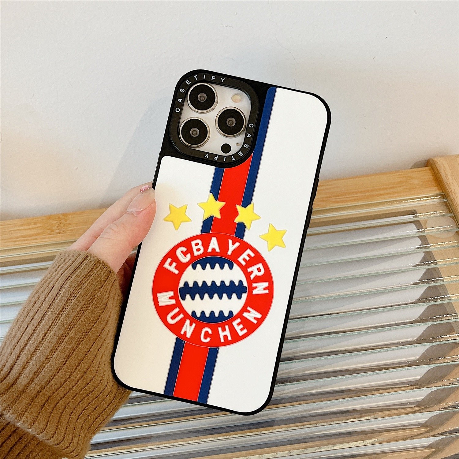 Luxury 3D Silicone Anti-drop Rubber Football Team Mobile Phone Case Cover For Iphone 16 Pro Max 16 Plus 16 Pro 16 15 14 13