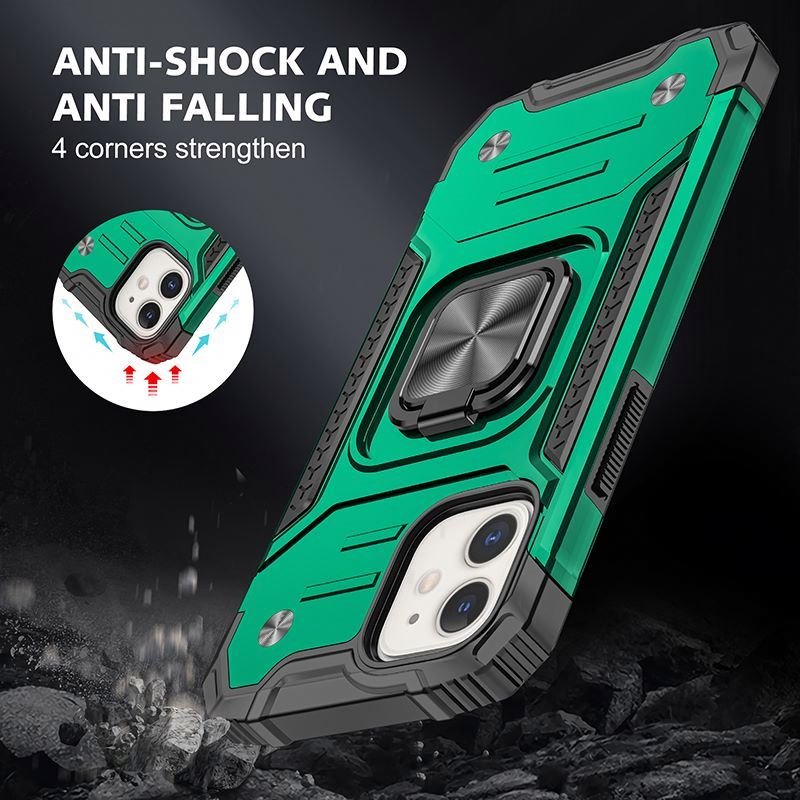 2024 PC mobile phone cases with grip tpu pc cover mix color wholesale price selling for iphone 11/11pro/11pro max/12