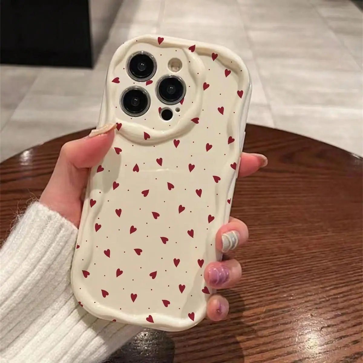 Heart Case For Samsung Galaxy S24 S23 Ultra S20 FE S21 Plus A55 A54 A34 A35 A52 A53 A14 A23 A24 A32 A31 A03 A05 A05S Shell Cover
