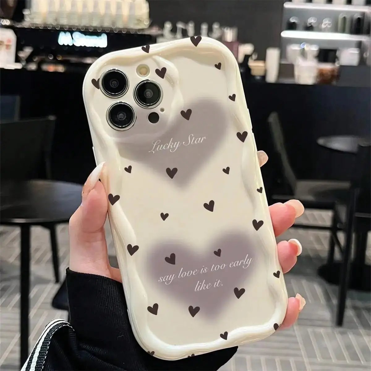 Heart Case For Samsung Galaxy S24 S23 Ultra S20 FE S21 Plus A55 A54 A34 A35 A52 A53 A14 A23 A24 A32 A31 A03 A05 A05S Shell Cover