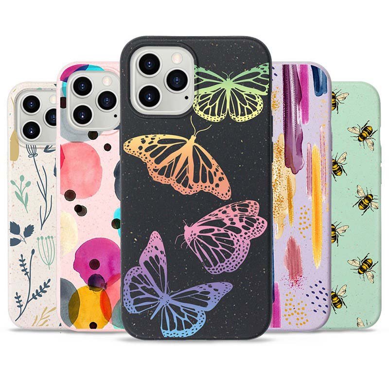 Eco-friendly Biodegradable Mobile Phone Case Factory Custom Design Case for iPhone 12/13/14/15 /16series