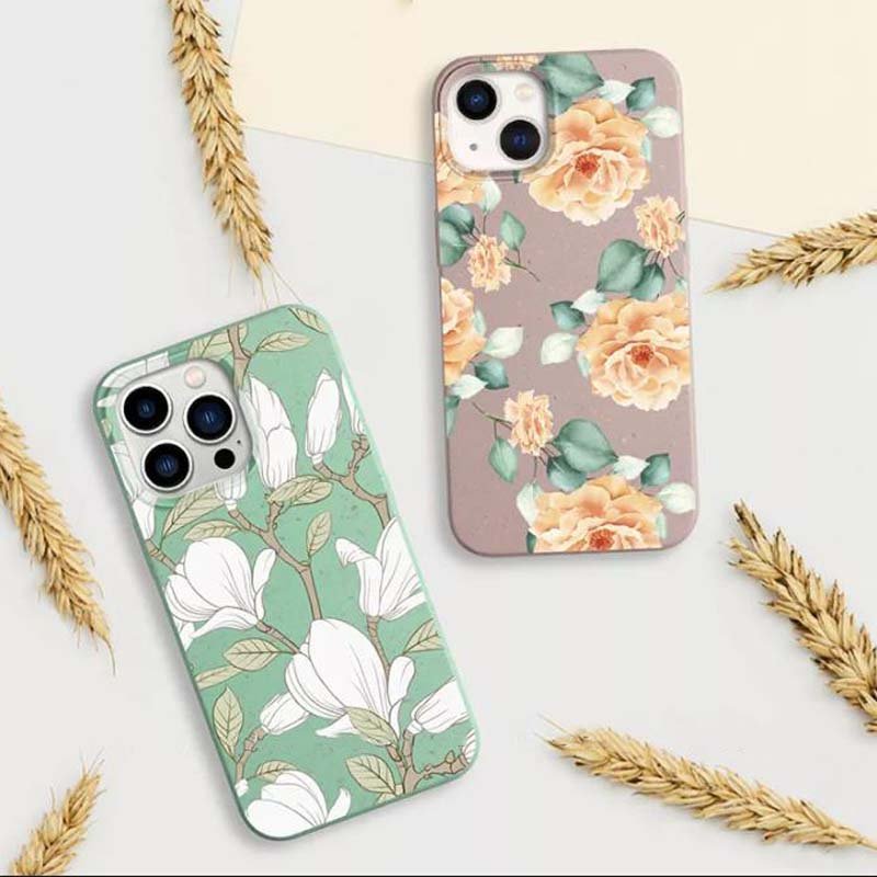 Eco-friendly Biodegradable Mobile Phone Case Factory Custom Design Case for iPhone 12/13/14/15 /16series