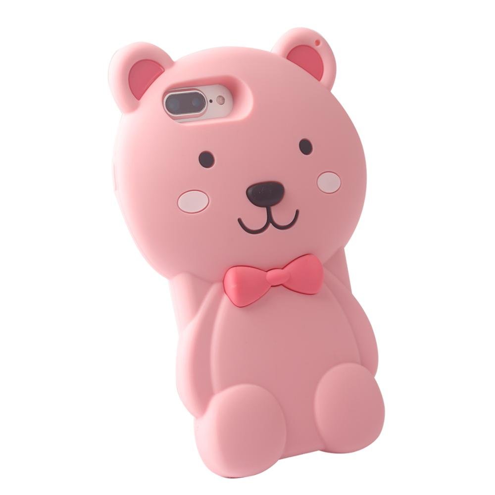 New Unique For Iphone X Cases Waterproof Little Bear Protection silicone Mobile Phone Accessories Back Cover Case For Iphone X