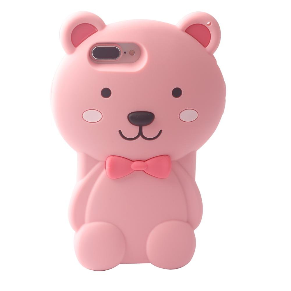 New Unique For Iphone X Cases Waterproof Little Bear Protection silicone Mobile Phone Accessories Back Cover Case For Iphone X