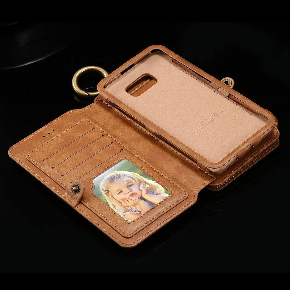 Hot Sale Leather Credit Card Mobile Wallet Multi Functional For iPhone X 7/8/6/6S/7 PLUS/8PLUS/6PLUS/5 Mobile Phone Cases