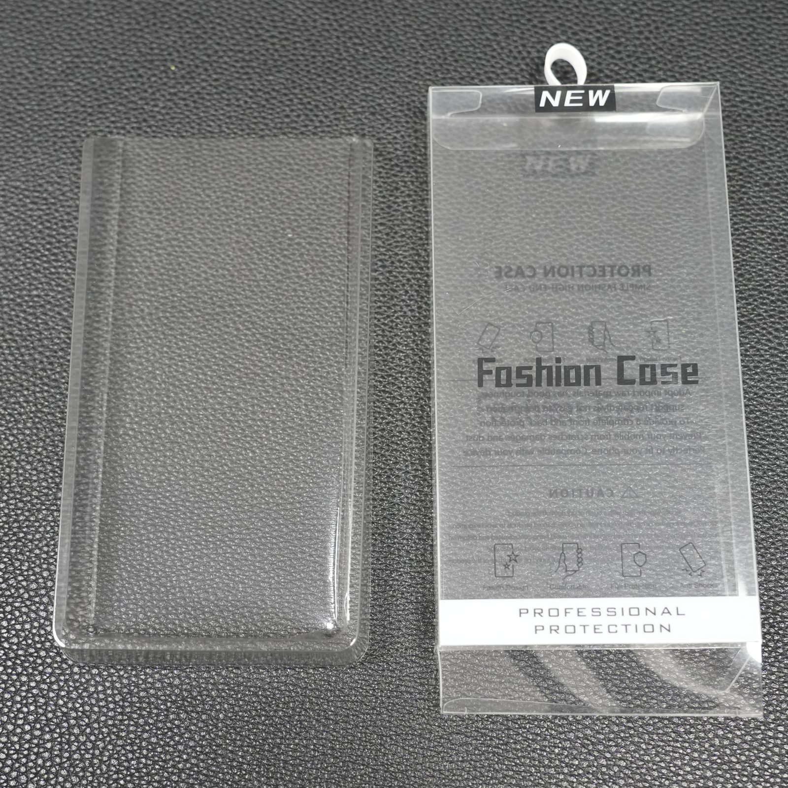 Custom Creative mobile phone case packaging printing mobile phone case retail PC Transparent packaging