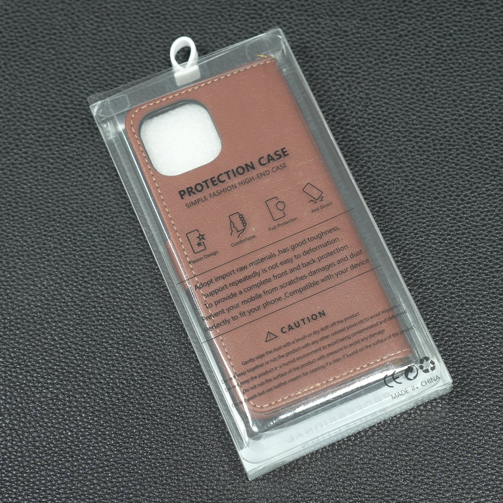 Custom Creative mobile phone case packaging printing mobile phone case retail PC Transparent packaging