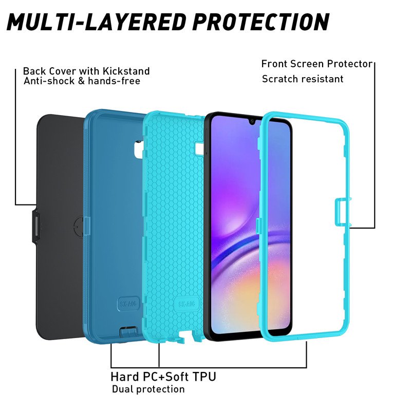 Holster Pro Rugged Belt Clip Mobile Phone Case For Samsung Galaxy A06 Heavy Duty Defender TPU Back Cover