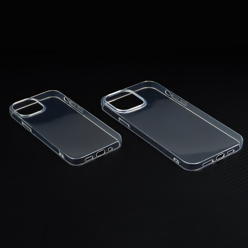 For cell phone transparency crystal back cover case for iphone 13 pro max 14 15 Plus 16 11 12 pro phone case clear shockproof