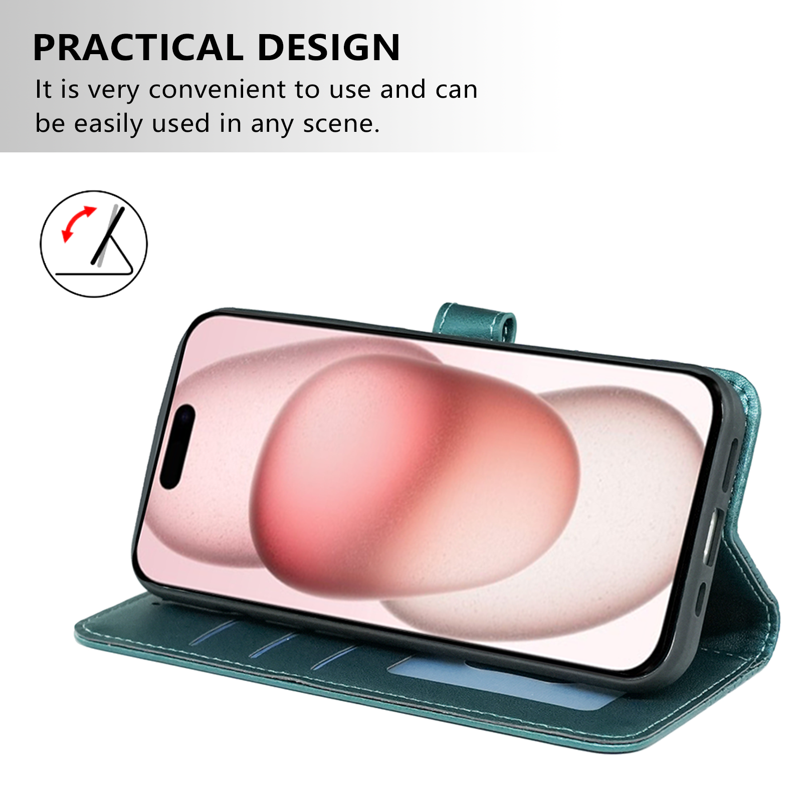 Popular Leather Bag Wallet Mobile Phone Case for Vivo X100 Ultra V29 V30 Pro 5g Y18 Mobile with Card HolderMagnetic Flip Cover