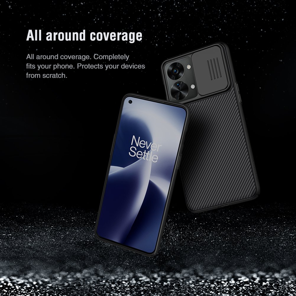 Nillkin Brand CamShield Cases Slide Camera Lens Cover Hard PC Mobile Phone Back Case For Oneplus One Plus Nord 2T 5G