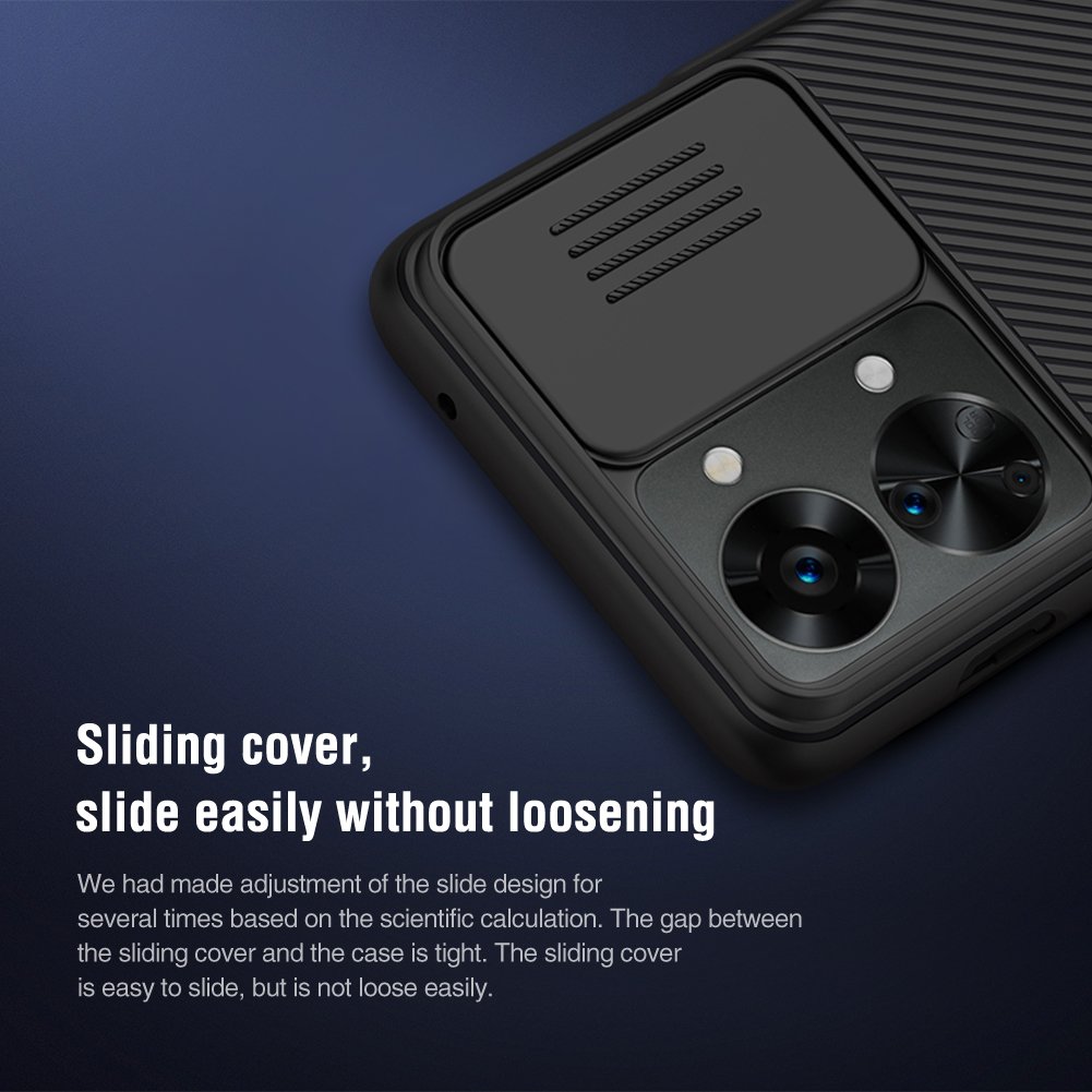 Nillkin Brand CamShield Cases Slide Camera Lens Cover Hard PC Mobile Phone Back Case For Oneplus One Plus Nord 2T 5G