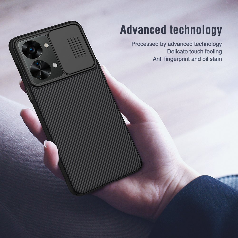Nillkin Brand CamShield Cases Slide Camera Lens Cover Hard PC Mobile Phone Back Case For Oneplus One Plus Nord 2T 5G