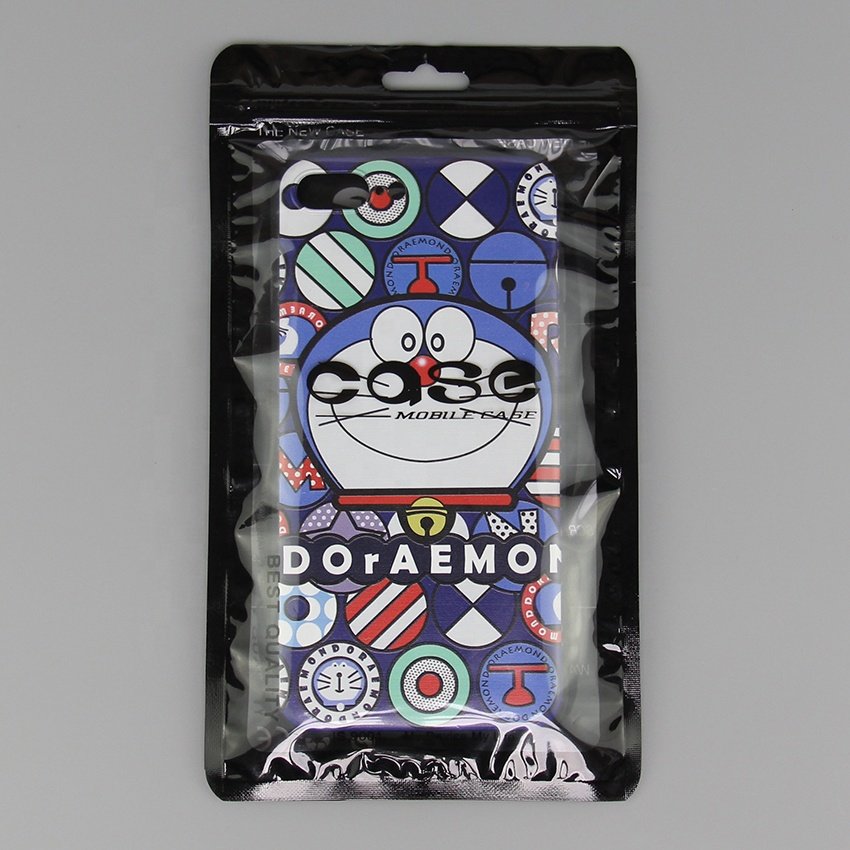 Reusable Retail Plastic Packaging Bags Plastic Phone Case Bag Package for iPhone Xiaomi Mobile Phone Cases Cover
