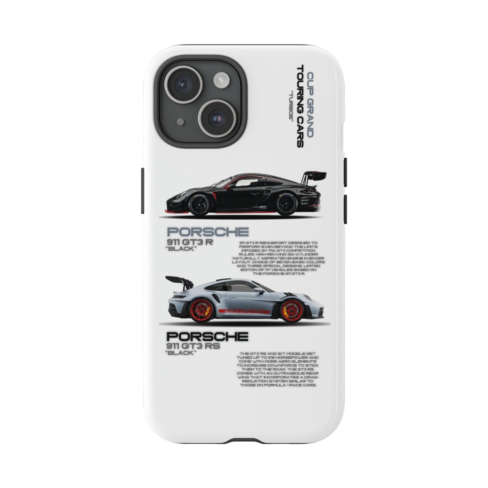 hot selling ins car figure 2-in-1 film shell double protection bright surface phone case for iPhone 11 12 13 14 15promax