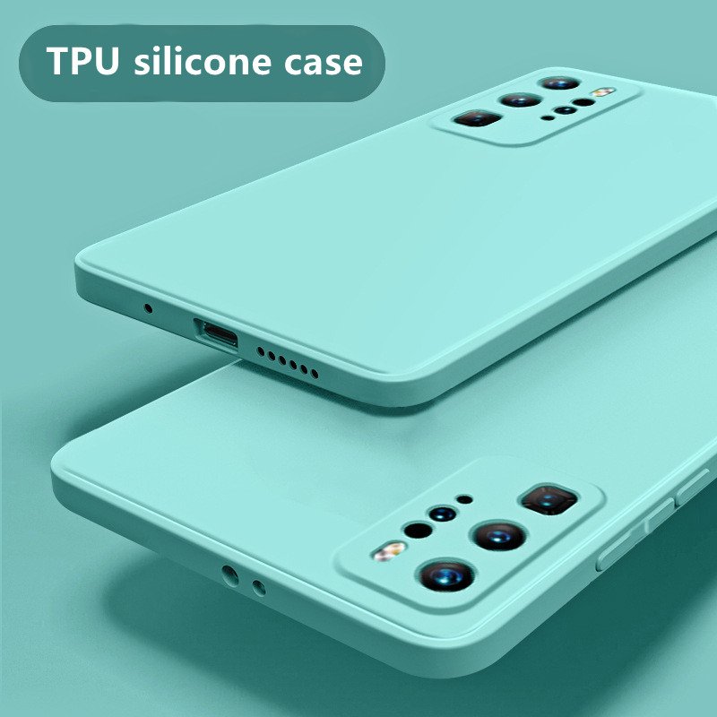 wholesale Soft Cover Liquid Silicone Phone case Colorful mobile phone case for Huawei P40/mate40