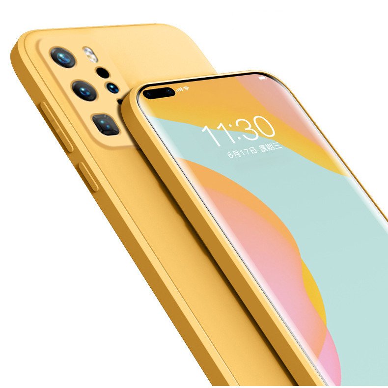 wholesale Soft Cover Liquid Silicone Phone case Colorful mobile phone case for Huawei P40/mate40