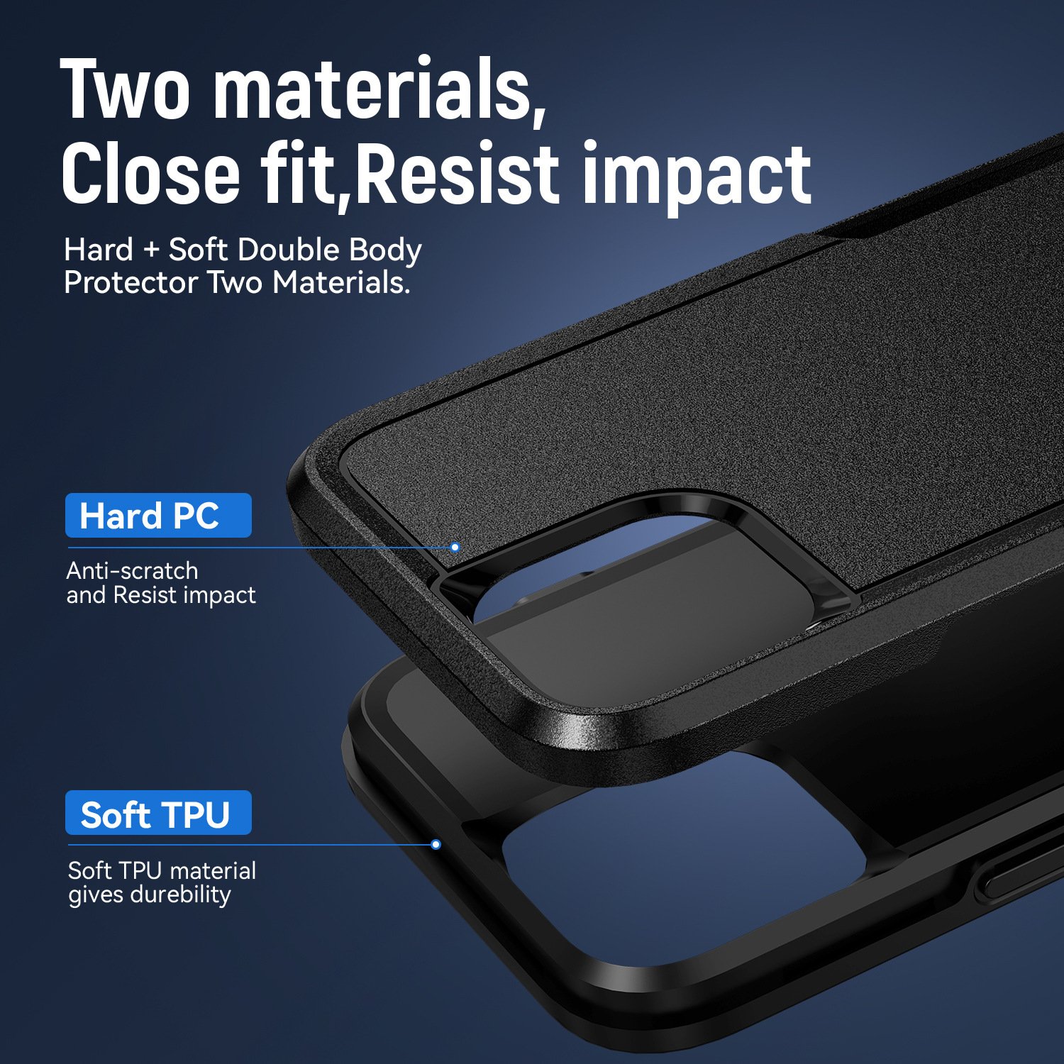 Amazon Hot 2022 Heavy Duty Armor Case for iPhone14 Military-Grade Drop Protection Shockproof Protective Phone Case For iPhone 14