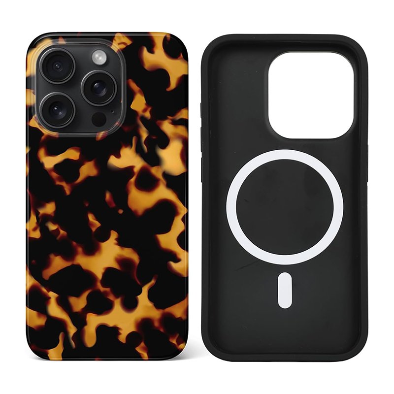 Flower Pattern TPU Full Wrap Print Magnetic Mobile Phone Case with N52 magnet For iPhone 12 13 14 15 16 Pro Max