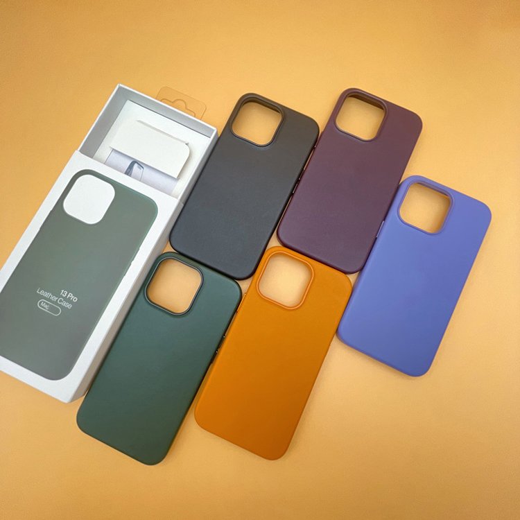 Luxury Premium Leather Wireless Charging Magnetic Box Packing Phone Case For iPhone 15 14 13 12 Pro Max For Magnetic Cover