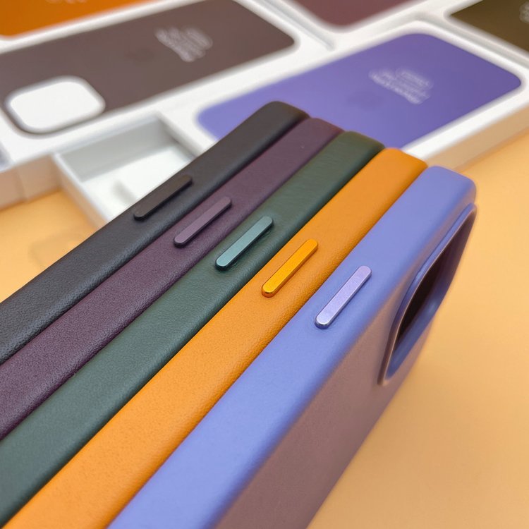 Luxury Premium Leather Wireless Charging Magnetic Box Packing Phone Case For iPhone 15 14 13 12 Pro Max For Magnetic Cover