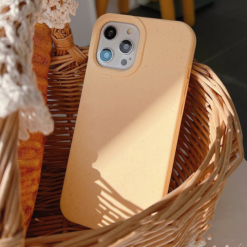 100% Mobile Phone Cover Compostable Eco Friendly Fully Biodegradable Phone Case For iPhone 14 13 12 Pro Max