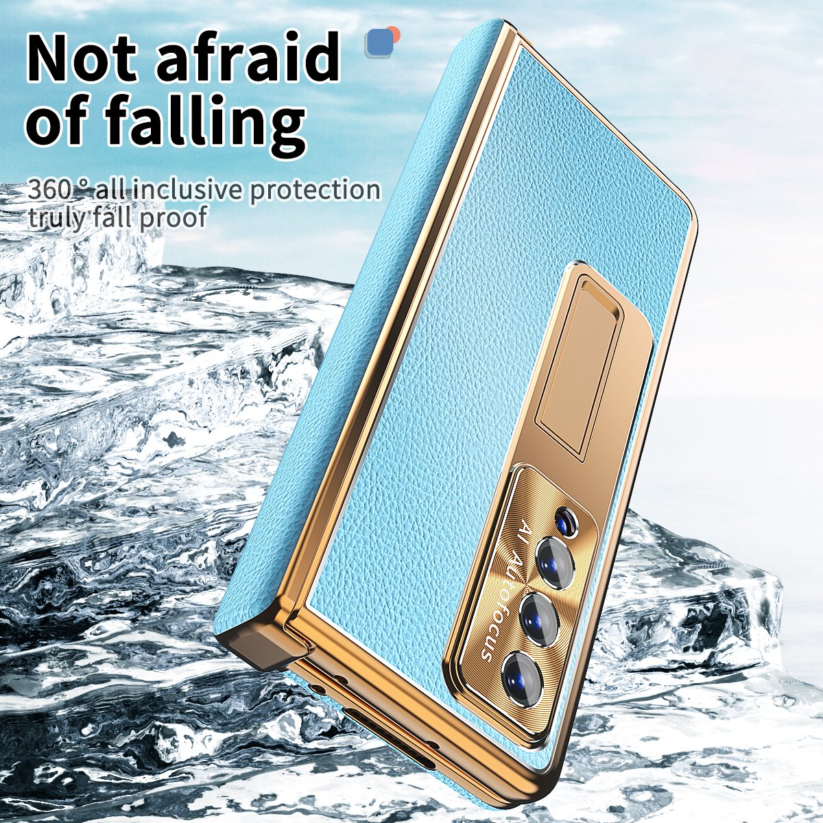 For Samsung Galaxy Z Fold 4 5G 2022 Case Built in Hidden S Pen Holder to Avoid Pen Lost 2 in1 With Screen Protector Phone Cases
