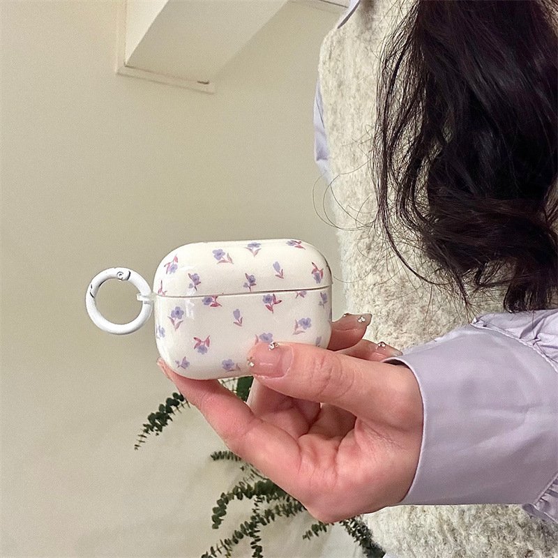 Flower Mobile Phone Case With Earphone Case For Airpods Pro2 3 iPhone 15 Max 14 13 11 12 plus Case Set Custom Design