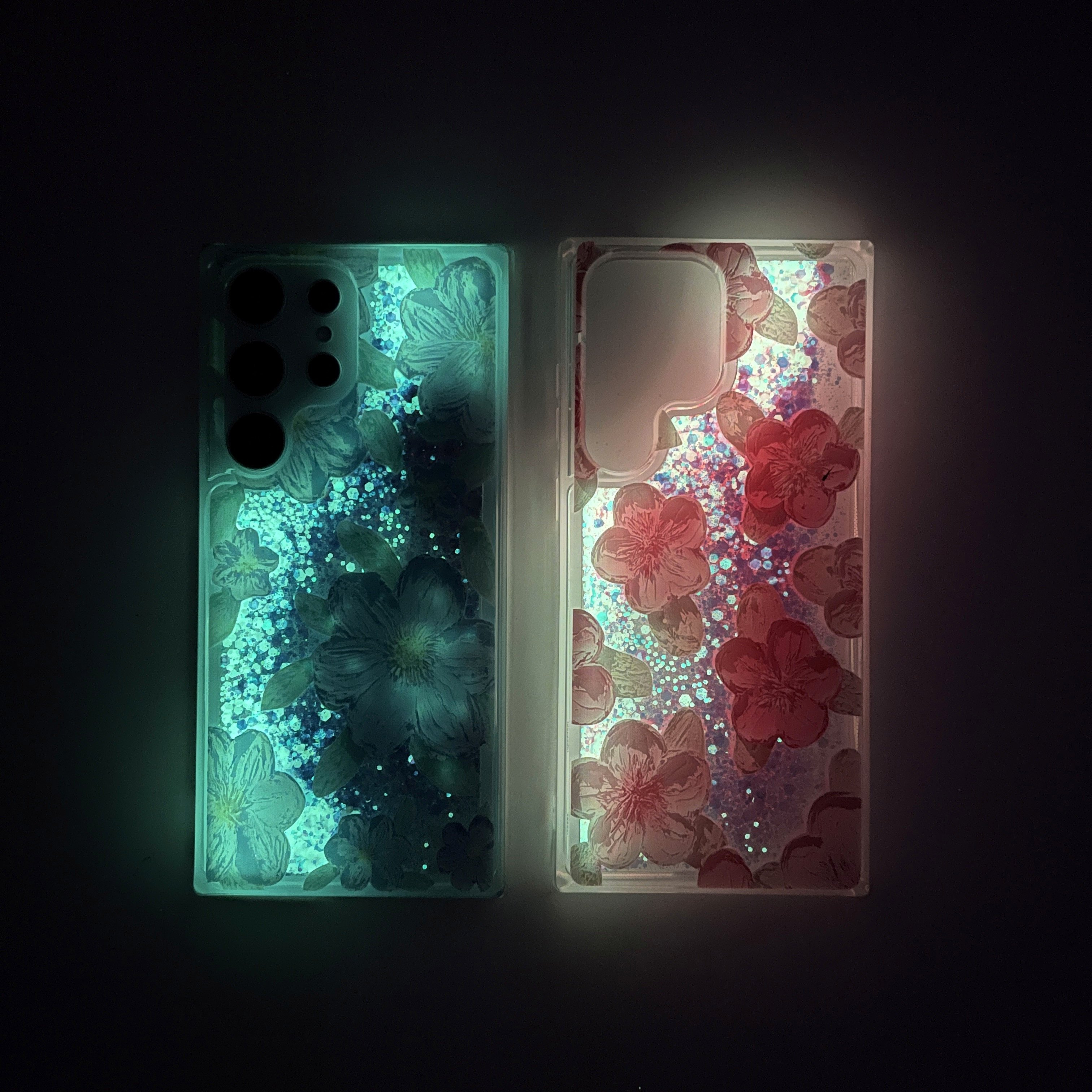 Fashion Luxury Luminous Quicksand Cell Phone Cover for Galaxy S23 Ultra S22 plus Note20 S21 FE A13 A14 A53 A23 Mobile Phone Case