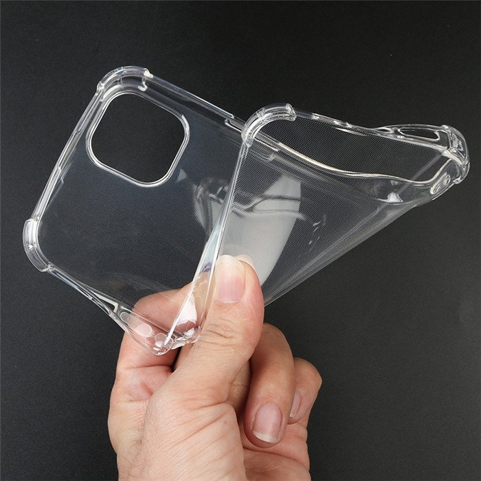Luxury Shockproof Silicone Phone Case For iPhone 15 14 13 12 7 8 6 6S Plus 7 Plus 8 Plus XS Max XR 11 Transparent Back Cover