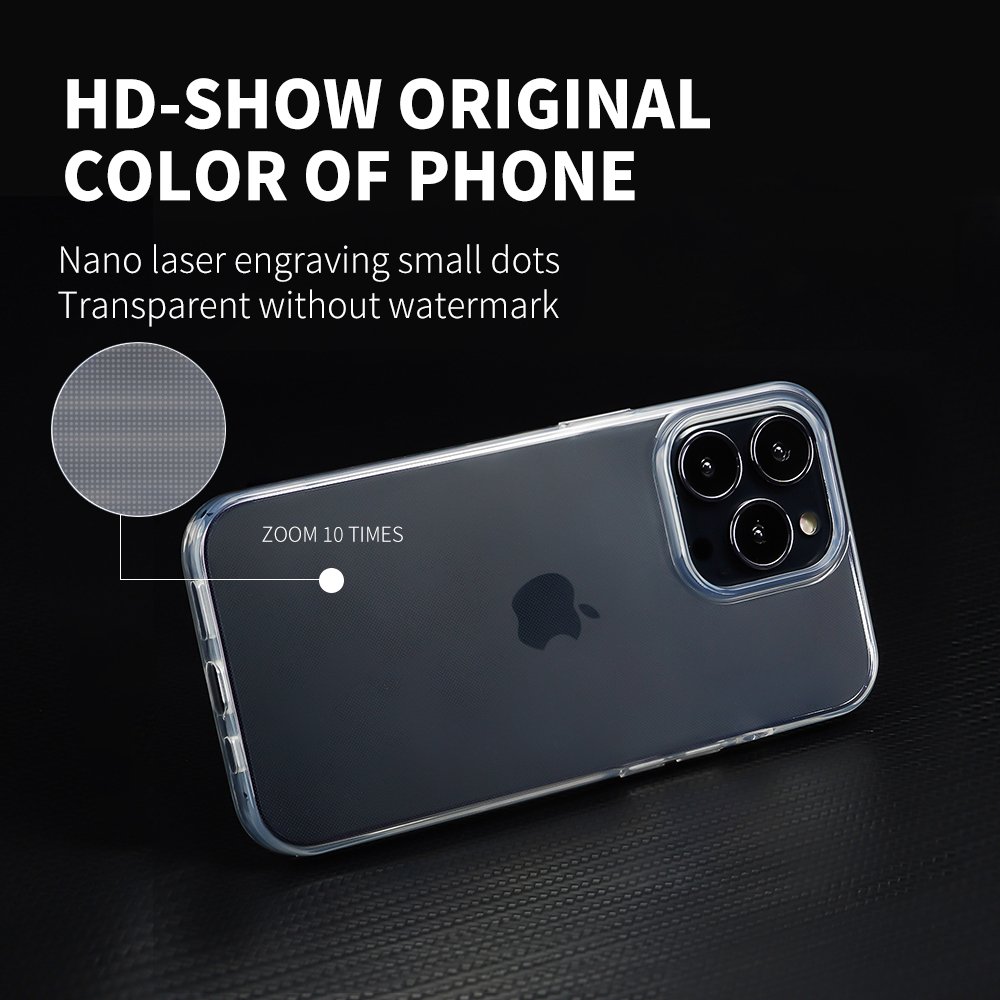 Eco Friendly Recycled Antimicrobial Clear Mobile Phone Case For iPhone 13 Pro Max Anti Bacterial Transparent TPU Back Cover