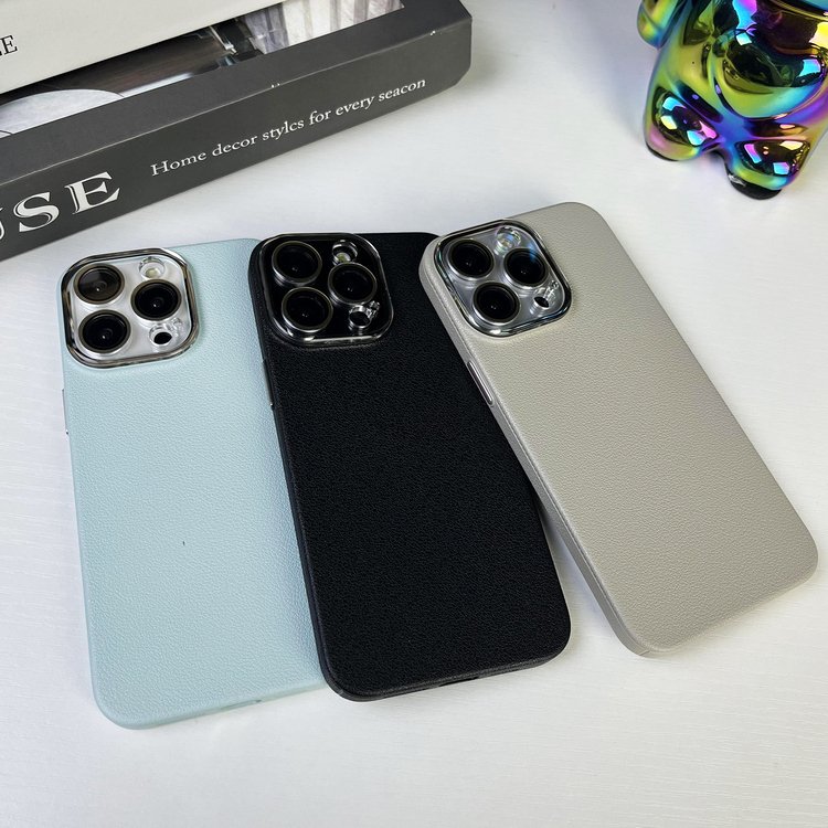 With Camera Protection Phone Case For iPhone 15 16 Pro Max Anti Fingerprint Phone Case For iPhone 14 13 12 Pro Max
