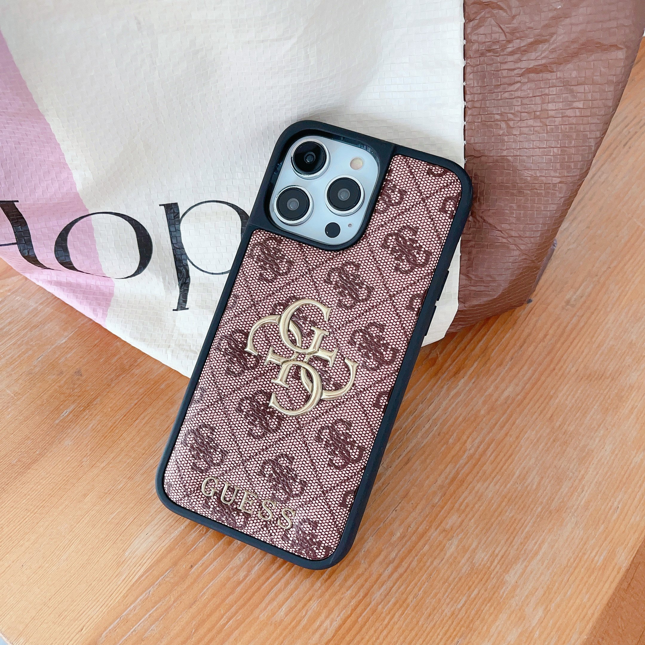 GUESS phone cases for iphone 13 Colorful Leather Mobile Phone Accessories Case Back Cover For Iphone 12 Pro Max