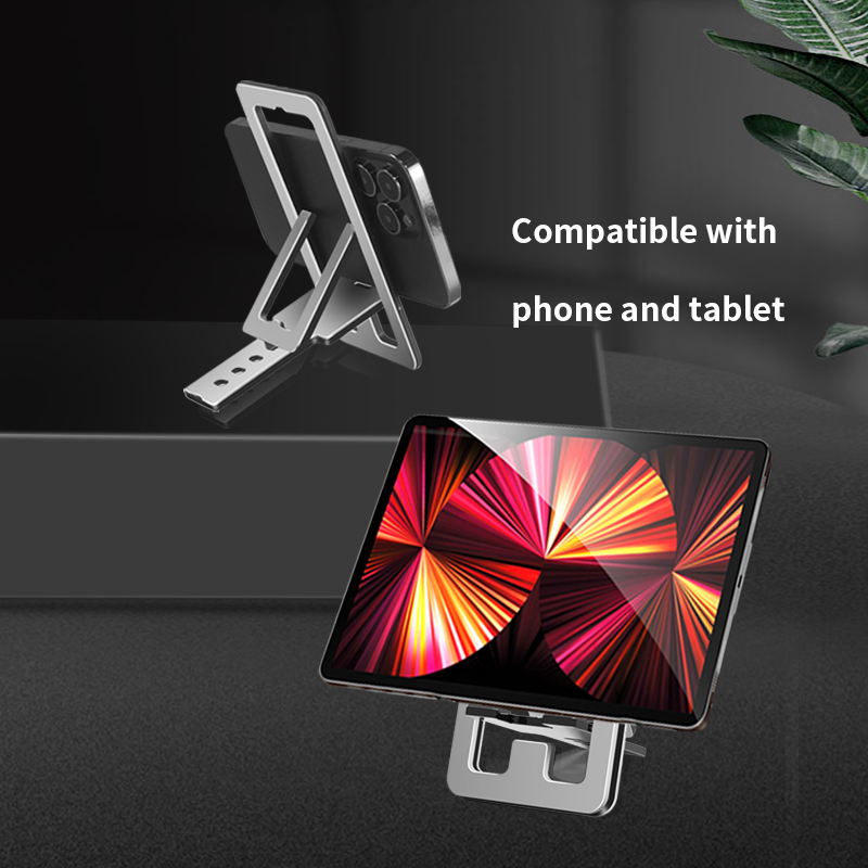 Cheap wholesale alloy ultra slim mobile stand universal desktop mobile phone holder stand adjust slim foldable phone stand