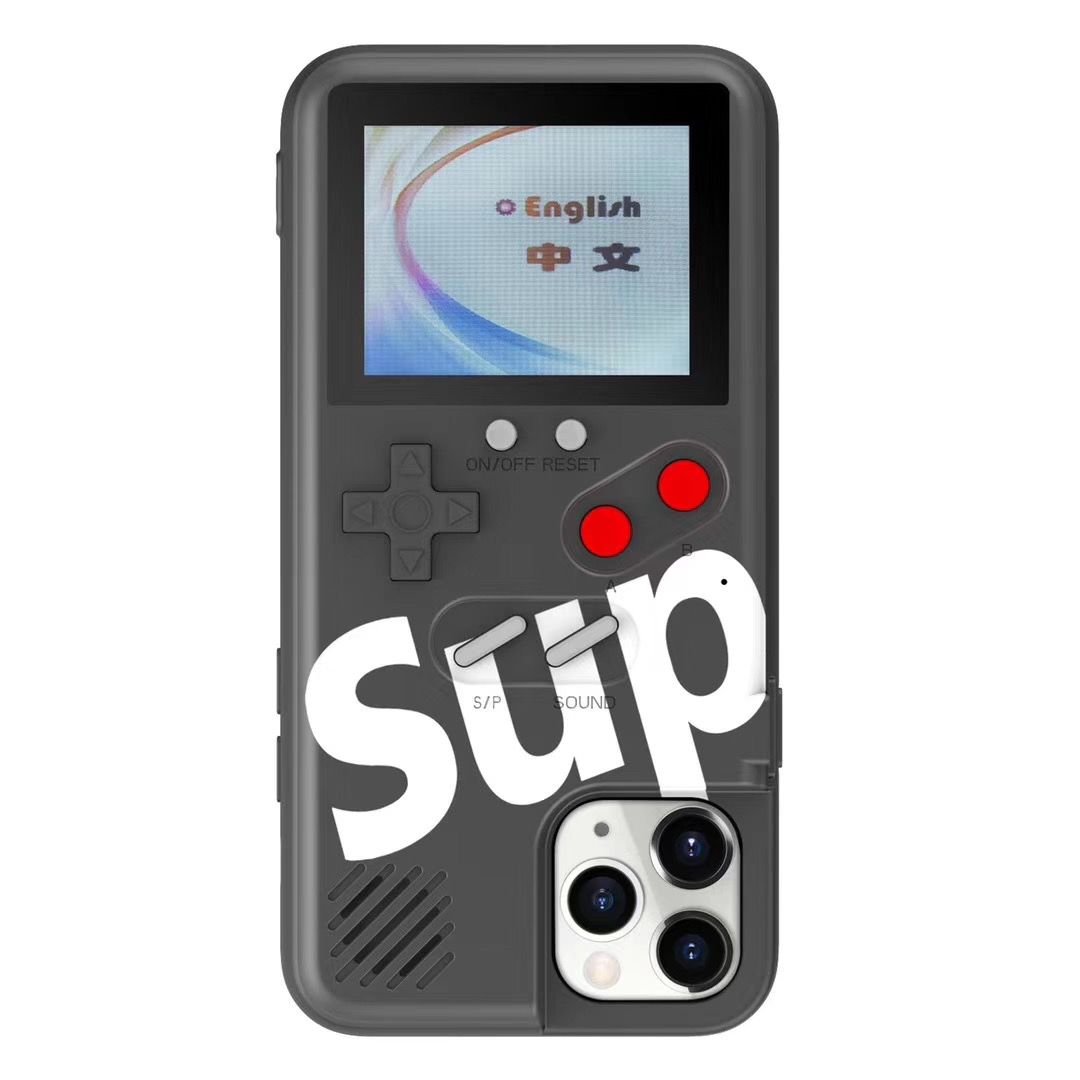 Colorful Game chargeable mobile phone shell cell phone case with handheld game player For iPhone Vivo HUAWEI Oppo