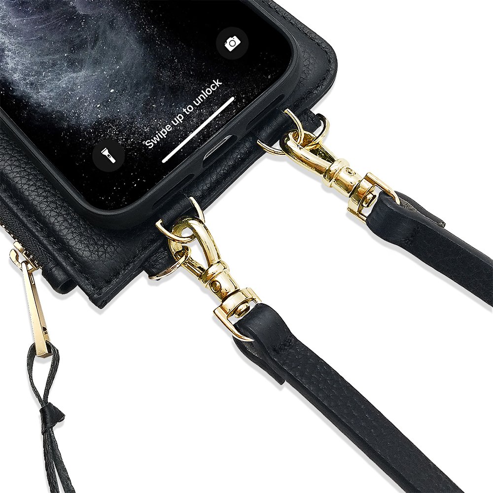 2024 high quality pu leather mobile crossbody phone cases with wallet