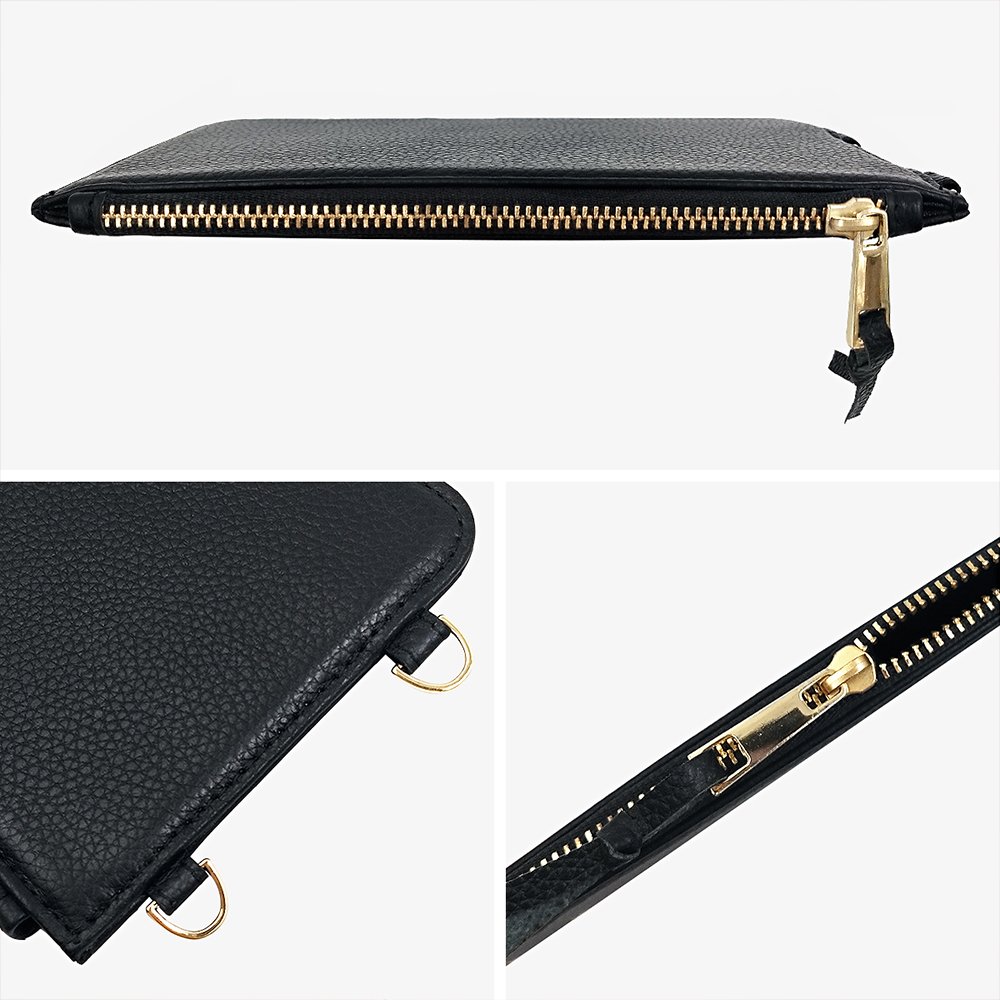 2024 high quality pu leather mobile crossbody phone cases with wallet