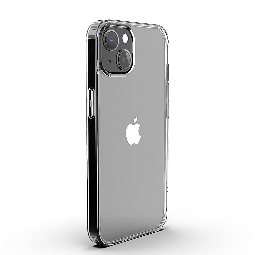 Transparent High Alumina Glass Phone Case 9H Clear Tempered Glass For iPhone 16 15 14 13 12 11 Pro Max Glass Case
