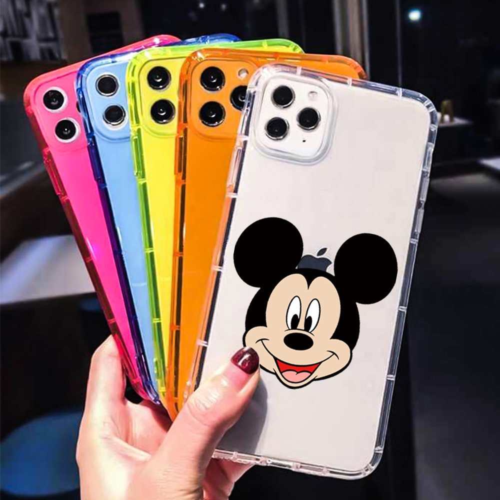 Cartoon animal Smiling face expression mobile Phone Case For iPhone 15
