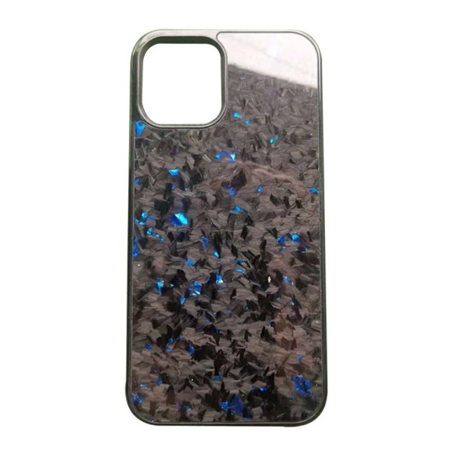 2024 Custom phone cases Forged Carbon Bright Black Carbon Fiber Phone Case For iPhone14 PROMAX 13PRO 11