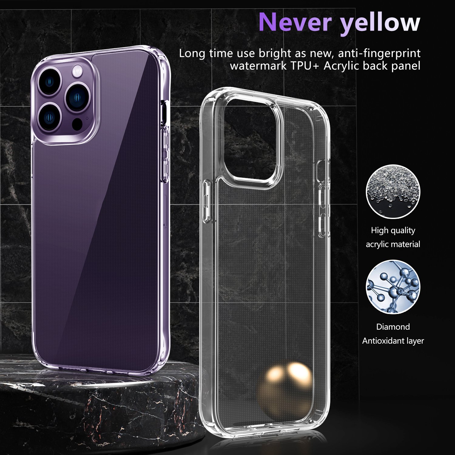 5 In 1 3 In 1 Buddle Shockproof Acrylic High Clear Phone Case For Iphone 12 14 16 Pro Max With Screen Protector Lens Protector