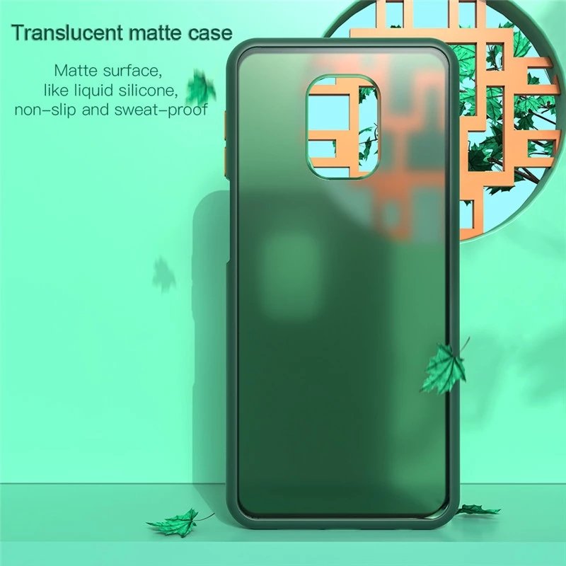 Ultra Thin TPU PC Matte Mobile Phones Case Mobile Phone Bags & Cases For Xiaomi Mi Note 10
